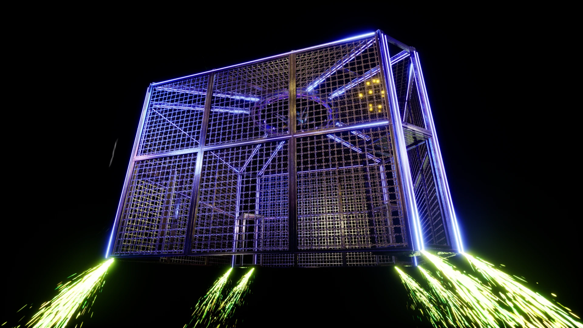 Elimination Chamber AR 2022: Logo - Cage, image 4