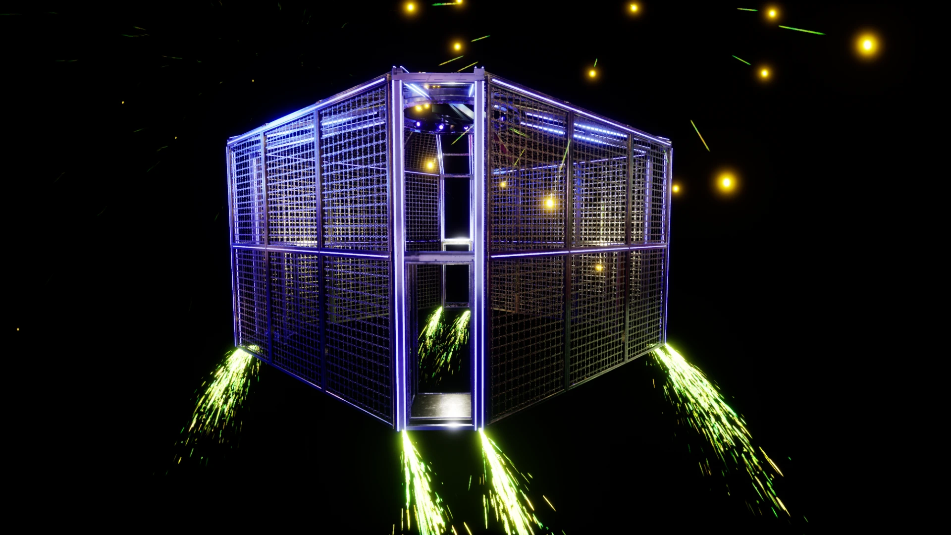 Elimination Chamber AR 2022: Logo - Cage, image 5