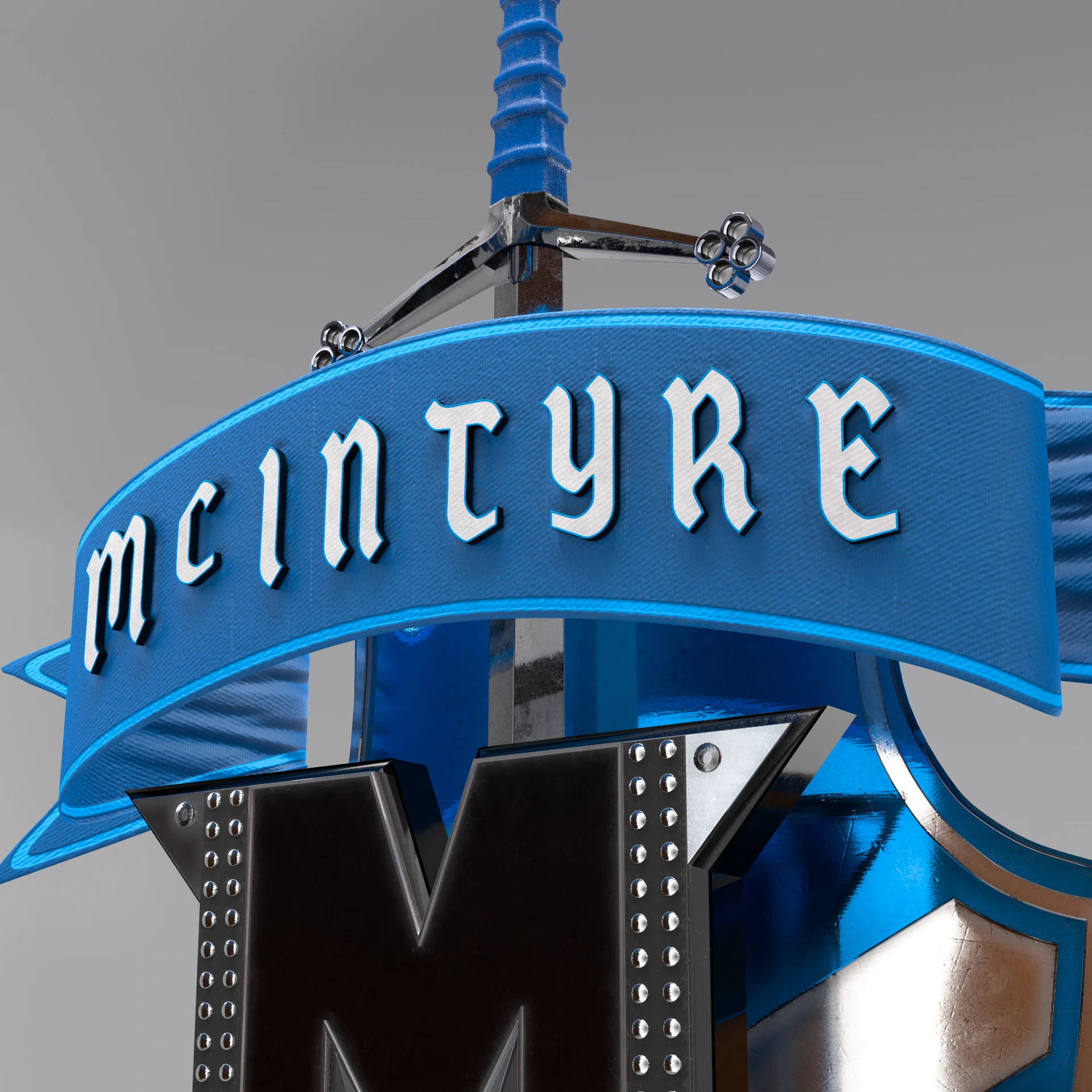 McIntyre "Claymore Coat Of Arms" — Project presentation, image 2