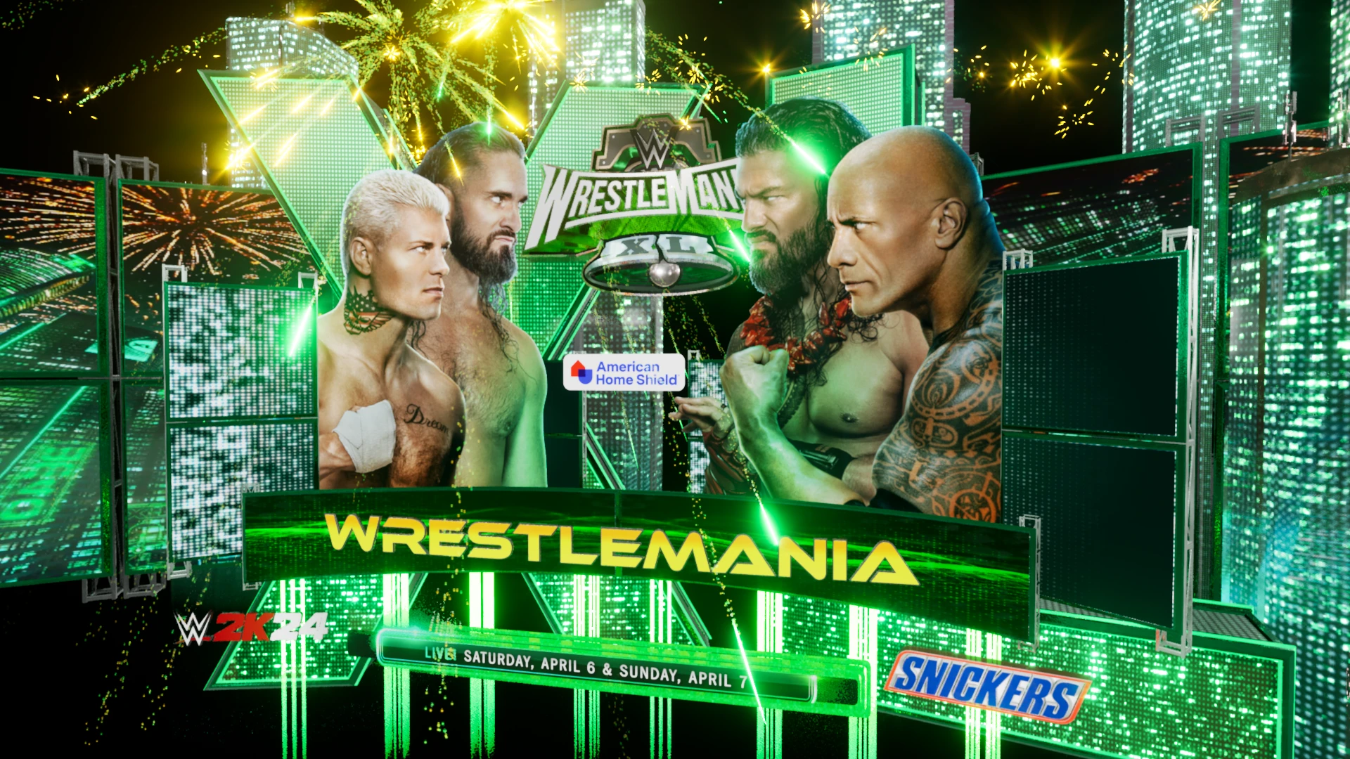WrestleMania 40 AR 2024 — Matchup, image 6