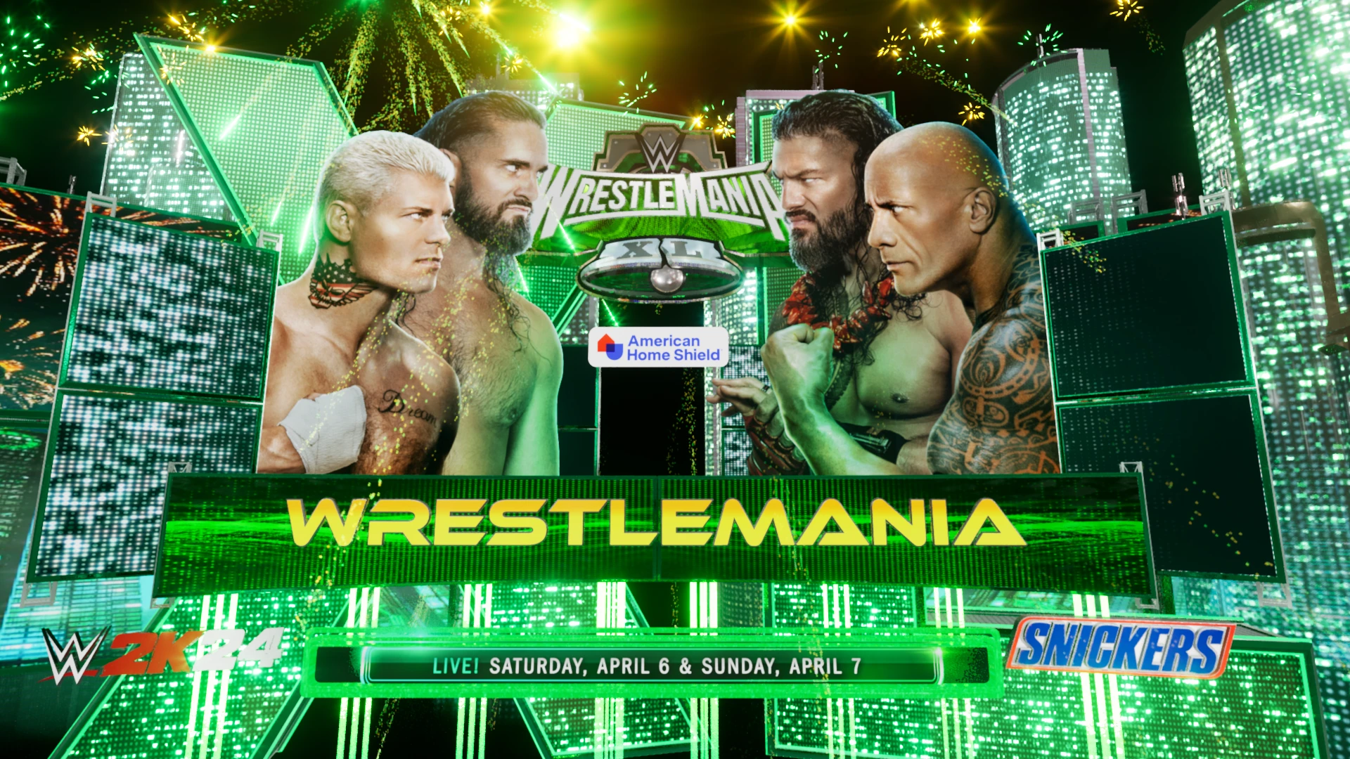 WrestleMania 40 AR 2024 — Matchup, image 7