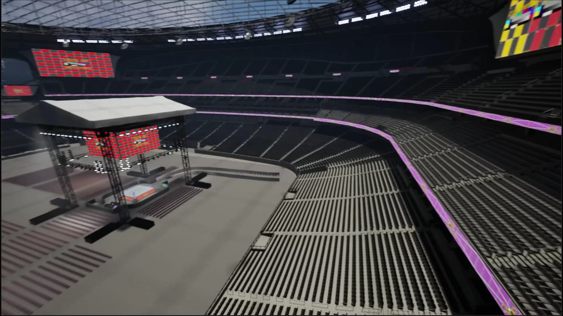 Allegiant Stadium, view 1.